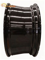 Personnalisation disponible Jantes en aluminium pour voitures de tourisme 21x8.5 5x108-40-63.3 Peinture complète noire