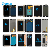 Pantalla original J6 Plus para Samsung J6 Plus LCD Negro Fix Pantalla de teléfono rota LCD Pantalla táctil Digitalizador Asamblea 5 piezas CN;GUA