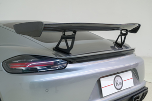 KM Premium Performance for GT4 Style Carbon Fiber Rear <strong>Spoiler</strong> High Quality Body Parts for 981 Boxster/Cayman for GT4 - Product Image 4
