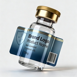 Etiqueta Personalizada Impermeable para Botellas de Péptidos de 2.2ml, 5ml y 10ml, Etiqueta Adhesiva para Botellas de Vidrio y Plástico para <span class=keywords><strong>Jóvenes</strong></span> - Product Image 6