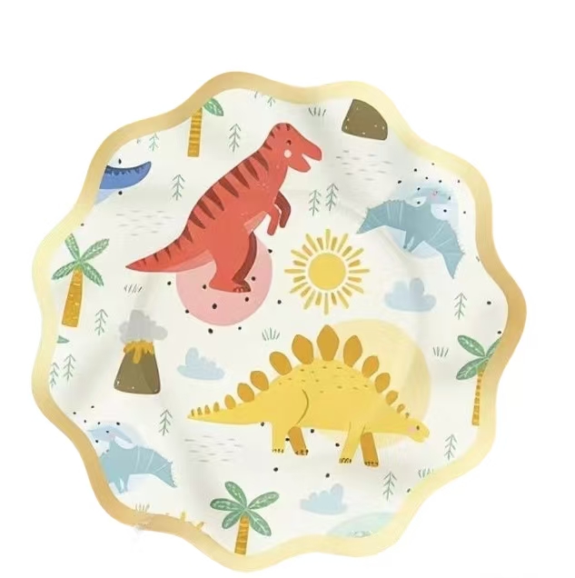 Assiette ronde 9 pouces * 8 pièces