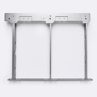 Servicio de Fabricación de Estructuras Metálicas Grandes para Equipos, Chasis Personalizado con Ranuras de Precisión y Orificios Avellanados, Mecanizado CNC