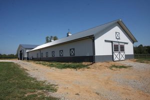 Cung Cấp Trực Tiếp Từ Nhà Máy Trung Quốc Khung Kim Loại Giá Rẻ Kết Cấu Thép Tiền Chế Chuồng Ngựa Nhà Trang Trại Có Ngựa Ổn Định Để Bán - Product Image 5