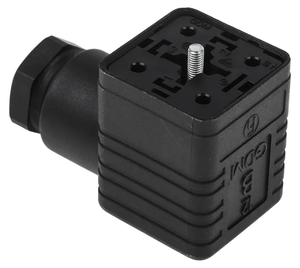 Nouveau Original Hirschmann GDM 2P + E DIN 43650 A, connecteur d'alimentation femelle robuste, tension 250 V ac/dc - Product Image 3