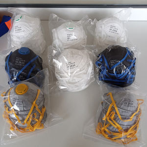 JetablesFFP2 <span class=keywords><strong>Masque</strong></span> facial Poussière Soudage Fumée Soudage Gaz Protection Particulaire Respirateurs pour Soudeur Tête Monté <span class=keywords><strong>Masque</strong></span> - Product Image 6