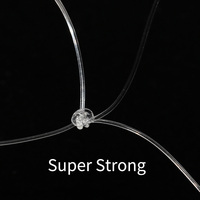 Ligne de pêche en nylon extra épaisse, grande taille, super résistante, monofilament transparent pour la pêche en mer/en bateau, diamètre 0,8 mm - 2,5 mm