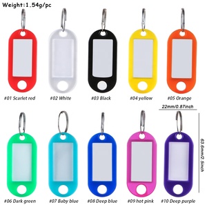 Llaveros Redondos de Plástico Resistente Personalizados al por Mayor, con Logotipo de Alta Calidad, para Regalos Promocionales y Publicitarios - Product Image 2
