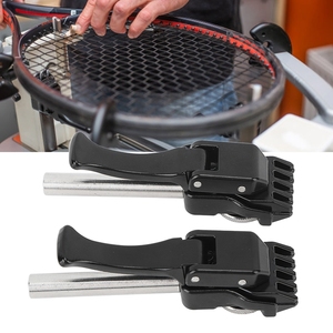 1 paire de pinces à corder noires pour badminton Pinces volantes pour tennis Pinces de démarrage Accessoires pour outils de cordage - Product Image 5