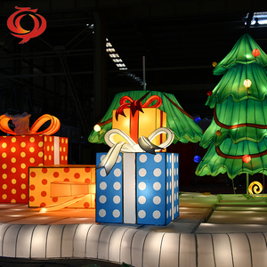 Pantallas de Papá Noel hechas a mano, esculturas iluminadas, Festival de faroles chinos, vacaciones nocturnas, graduación, Día de San Valentín - Product Image 1