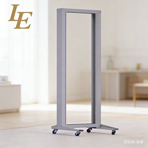 Rack de serveur ouvert robuste 42U, 19 pouces, 4 poteaux, avec roulettes, en acier SPCC, capacité de charge de 200 kg, en stock - Product Image 1