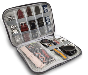 Pochette de rangement multifonctionnelle pour bracelet de montre, sac d'accessoires de voyage haut de gamme, pratique - Product Image 3