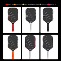 Raquette de pickleball en fibre de carbone T700 Gradient 16 mm, surface mate texturée, ensemble complet pour la compétition sportive