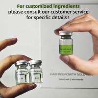 Kit de Traitement Capillaire Anti-Chute et Repousse à Base de Plantes Marque Blanche pour l'Alopécie – Sérum de Croissance Rapide pour une Densité Capillaire Accrue 3+1