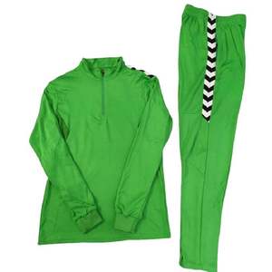 Nuevo traje de manga larga deportivo de fútbol de moda de España 2526 jersey de media cremallera uniforme de fútbol de entrenamiento de preventa - Product Image 5