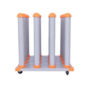 2022 hot sale movable vinyl roll storage rack