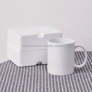 Mugs de voyage en céramique blanche de haute qualité, écologiques, personnalisables avec logo, 11oz/15oz, avec bouchon à vis, vente en gros aux États-Unis - Product Image 5