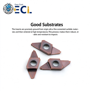Inserto de Torneado de Roscas de Carburo Trapezoidal Easy Cool con Recubrimiento PVD/CVD HRC50-70 para Torneado Externo en Tornos CNC - Product Image 4