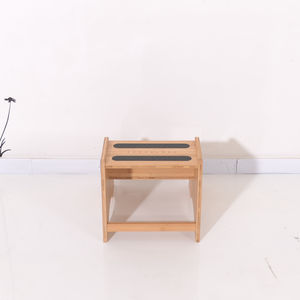 Sgabello in Bambù dal Design Moderno, Robusto per Bambini, Torre di Apprendimento Antiscivolo, per Bagno, Ecologico - Product Image 4