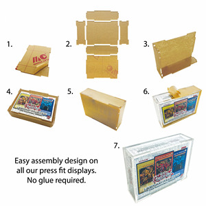 Vitrine en acrylique pour boîte de cartes ETB en carton Pokémon - Product Image 6