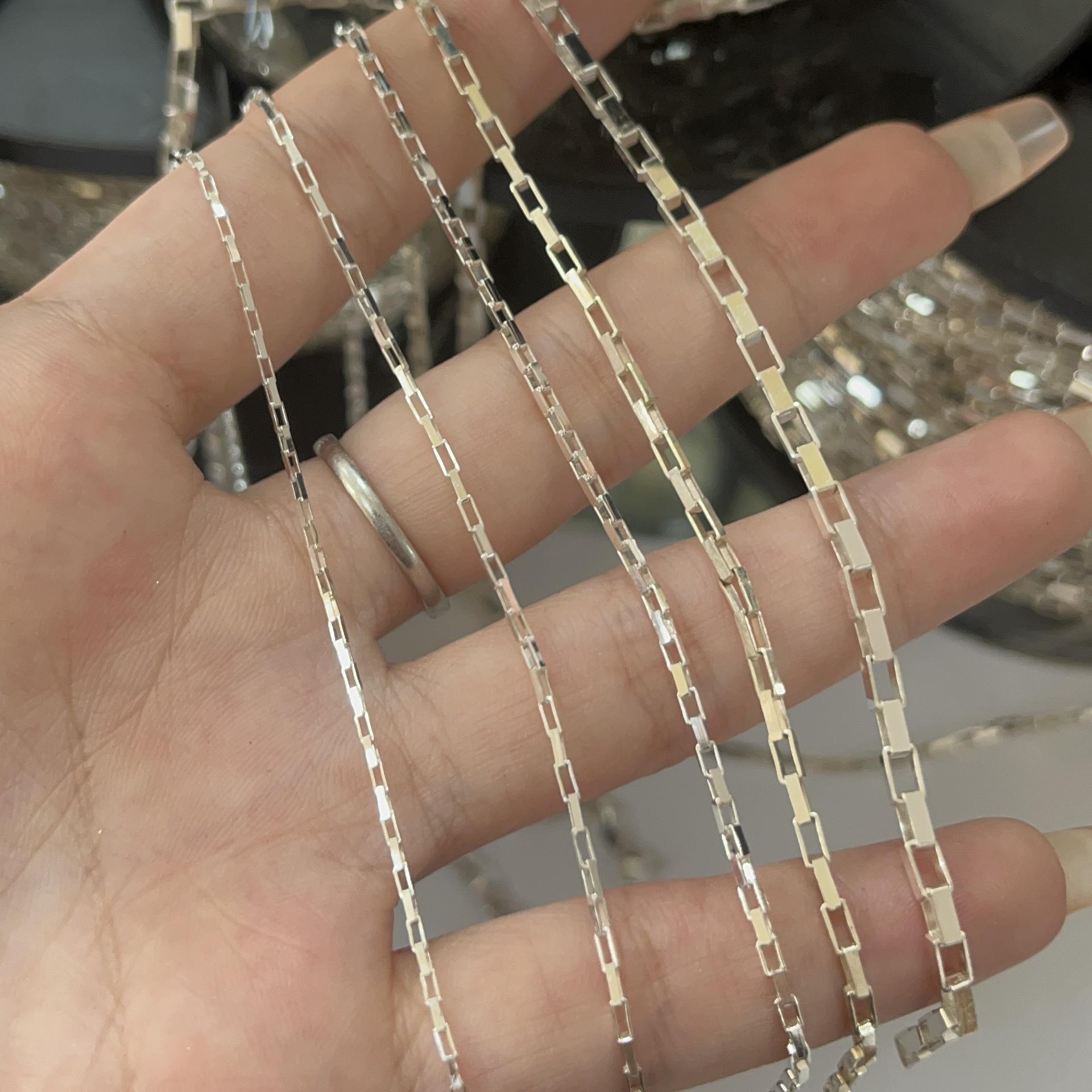 Chunky Venetian Link Chain - 925 Sterling Silver