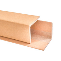 Emballage de protection personnalisable, protecteurs de bords en papier ondulé en forme de L - écologiques, imperméables et recyclables