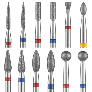 Ensemble de forets à ongles en acier inoxydable pour le nettoyage des cuticules, le polissage des ongles, pour la manucure, la pédicure, salon, usage domestique - Product Image 4