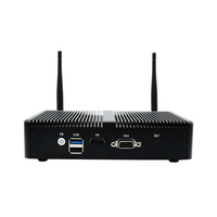 Mini PC Tanpa Kipas Intel Cel-eron J1900 4* LAN Firewall VPN Dual Display Aluminium Alloy Operasi 24 Jam