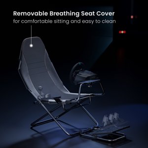 Simulador de Carreras Plegable LRS13-BS01 <span class=keywords><strong>con</strong></span> Asiento, Soporte para <span class=keywords><strong>Volante</strong></span>, <span class=keywords><strong>Pedales</strong></span> <span class=keywords><strong>y</strong></span> Palanca de Cambios para <span class=keywords><strong>PS4</strong></span>, PS5, F1, G290 - Product Image 2