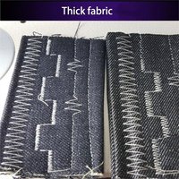 Machine à Coudre Industrielle Zig-Zag JUKKY 20U53D Robuste avec Entraînement Supérieur pour Cuir Machine Industrielle Grande Vitesse