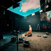 Panel Modular Lecede, Pantalla LED 3D Inmersiva, Fondo de Cine, Pantalla LED para Estudio de Grabación