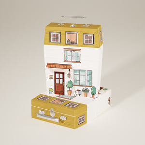 กล่องของขวัญกระเป๋าเดินทางสำหรับ<span class=keywords><strong>เด็ก</strong></span>งานแฮนด์เมดพร้อมชุดกล่องของขวัญกระเป๋าเดินทางทรงแปลกโลโก้แบบออกแบบได้ตามที่ต้องการ - Product Image 3