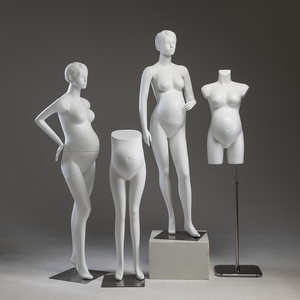 <span class=keywords><strong>Mannequin</strong></span> de grossesse finition mate pour présentation en magasin de maternité, support ABS de haute qualité pour boutique - Product Image 6