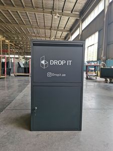 OEM tùy chỉnh vườn kim loại bưu kiện hộp công suất lớn Gói giao hàng thả hộp với khóa thông minh - Product Image 5