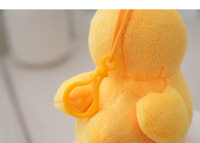 Peluches Canardons Mini Canards Porte-clés Peluche Rembourrée Canard Jaune Porte-clés Mignon Accessoire Décoratif pour Sac à Main Charme