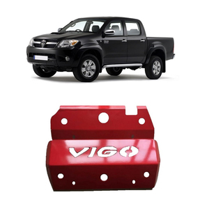 แผ่นกันกระแทกใต้ท้องรถยนต์ MARVELAND 4x4 สำหรับรถยนต์ Hilux Vigo ปี 2012-2014 สีแดง - Product Image 5