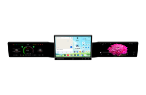 Pour Vietnam Tram Universal 13.1\"+12.3\" Autoradio Android à triple écran 2K+2.5K Qualcomm 8 cœurs CarPlay Contrôle tactile des portes - Product Image 4