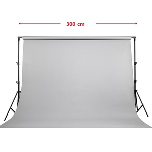 Soporte de trípode fácil y portátil, sistema de soporte ajustable para fotografía, estudio fotográfico, telón de muselina no tejida, 2x3m - Product Image 1