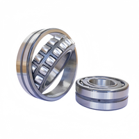 Roulement à rouleaux sphériques à double rangée auto-alignant 22208CA W33 P6, diamètre intérieur 40 mm, diamètre extérieur 215 mm, en acier chromé HRC60-65 pour machines