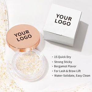 Gel à sourcils clair 24K feuille d'or levage <span class=keywords><strong>de</strong></span> cils fixation rapide colle baume ascenseur <span class=keywords><strong>de</strong></span> cils végétalien fort collant ascenseur <span class=keywords><strong>de</strong></span> cils baume <span class=keywords><strong>de</strong></span> colle - Product Image 2