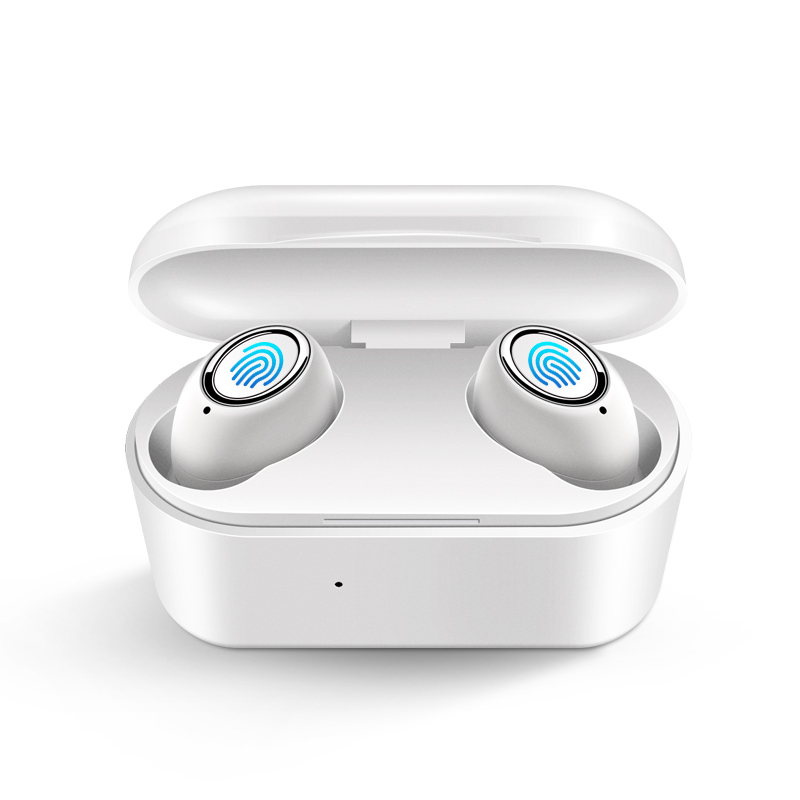 D015 Écouteurs Bluetooth TWS Bluetooth 5.0 Binaural Écouteurs Cuffie Stéréo mi Bluetooth Écouteurs Avec Chargement Poubelle