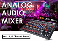 Système Audio professionnel mélangeur Audio 6/8/12/16 canaux Console de mixage à dents bleues avec enregistrement