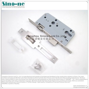 Conception conforme à la norme CE Euro Standard DIN Serrure à rouleau à mortaise Loquet à rouleau et pêne dormant SS304 rond - Product Image 4