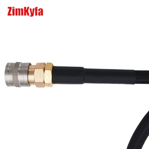 Tuyau d'air flexible HPA SLP avec raccord rapide à baïonnette, 40 pouces, noir, métal/PVC, avec connexions standard US - Product Image 5