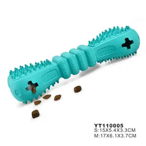 Petstar-juguete interactivo para la salud Dental, Toss Molar, goma duradera, para morder, fugas, comida, para mascotas