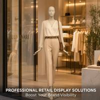 Weibliche FRP-Schaufensterpuppe mit Kopf Ganzkörper Europäischer Stil Stehende Pose Brautkleid-Präsentationsmodell Farboptionen