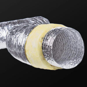 Tissu en fibre de verre isolant flexible résistant aux hautes températures, épaisseur 15 mm, longueur 7 m/9 m, pour <span class=keywords><strong>tuyau</strong></span> de climatisation HVAC - Product Image 2