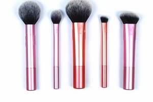 EW-Juego de 5 <span class=keywords><strong>brochas</strong></span> de maquillaje, <span class=keywords><strong>brochas</strong></span> de maquillaje profesionales, personalizadas - Product Image 2