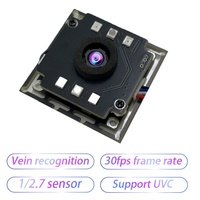 Módulo de Reconocimiento de Venas Palmares, Sistema de Control de Acceso y Asistencia con Reinicio, Resistente al Agua, Alimentado por USB Tipo-C, SDK Abierto, Cámara 1080P