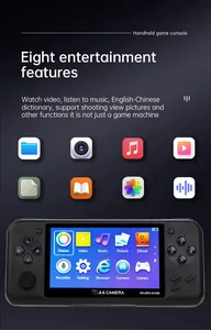 Console de jeu vidéo portable 2.4G XY-10 8 Go avec écran couleur 4,3 pouces, double joystick, prend en charge 1000 <span class=keywords><strong>jeux</strong></span> - Product Image 3