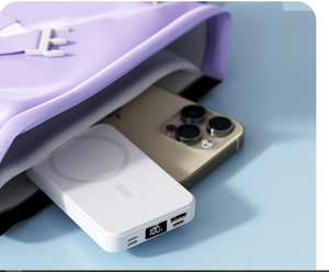 Banques d'alimentation portables sans fil magnétiques étanches 10000 mAh 20W, prix d'usine 2025, viral, options de vente en gros 15W P3 - Product Image 4